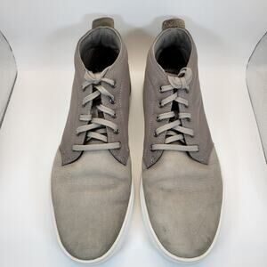 Timberland Men’s Gray Canvas Chukka Sneakers Size 10 A1SES Casual Shoes